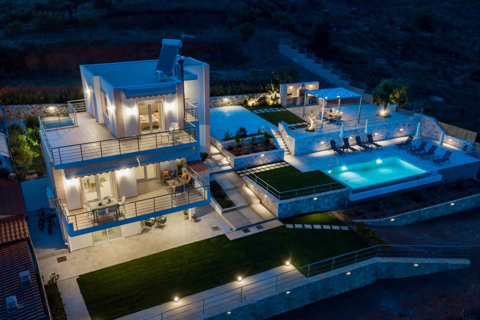Villa Oasis Galatás Esterno foto